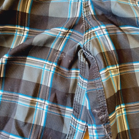🎀 3/$30 NWT! Ripzone Youth M Swim Trunks  Black/Grey/ Blue Combo ( 3652) - Picture 4 of 11